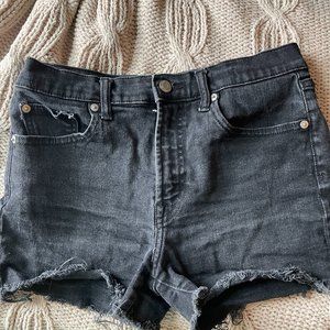 Gap Black Denim Shorts